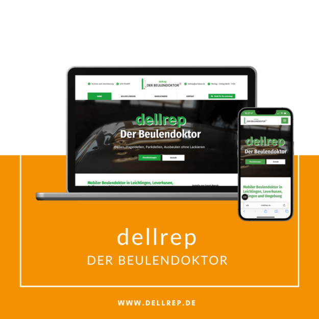 Mockup Website dellrep