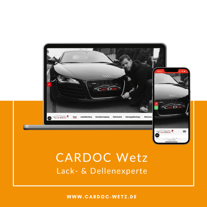Website erstellt für CarDoc Wetz in Allendorf(Eder)