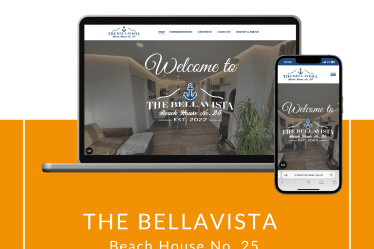 Website Bellavista Beach Hosue Hainer See